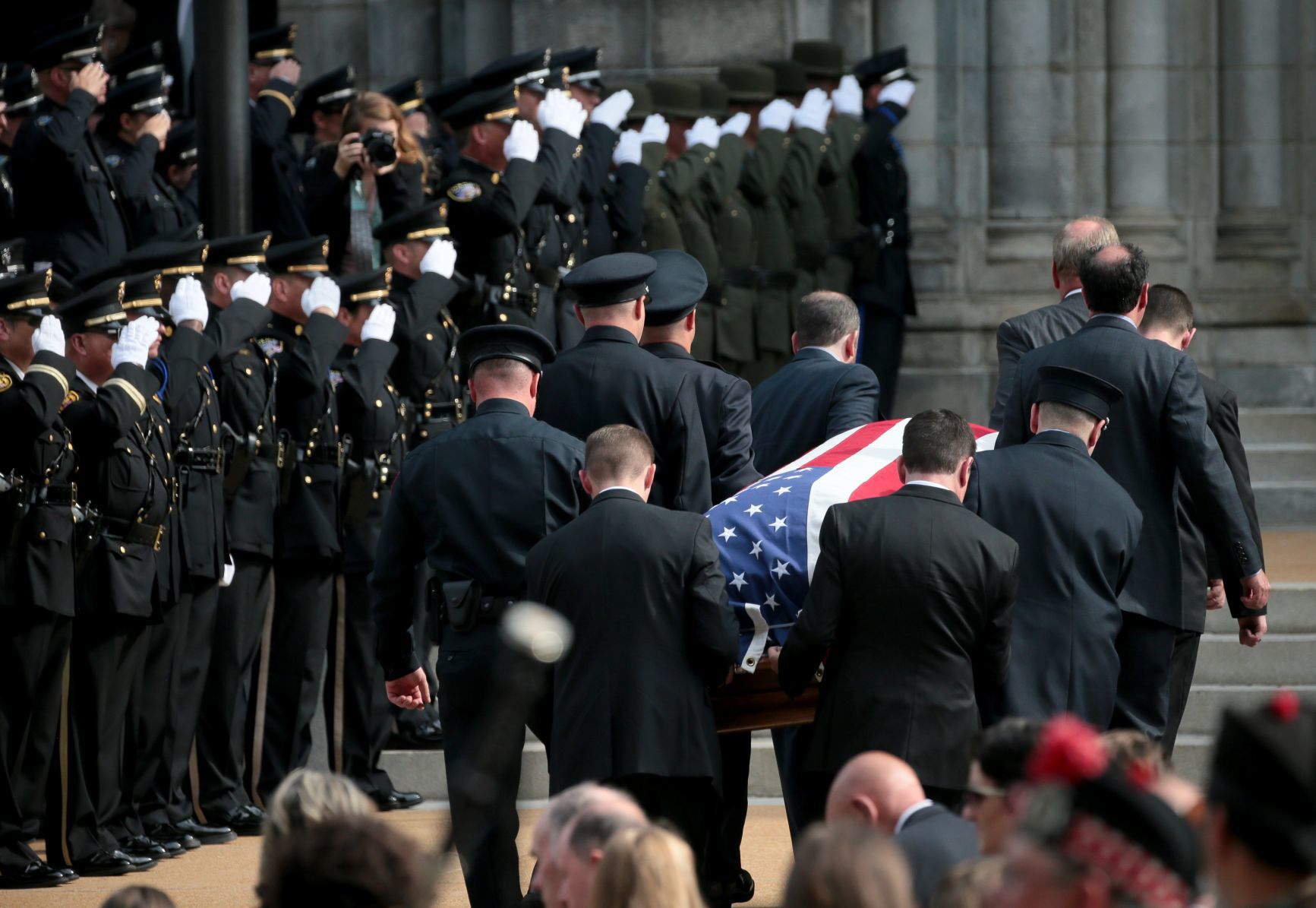 Funeral for North County Cooperative Police Officer Michael Langsdorf
